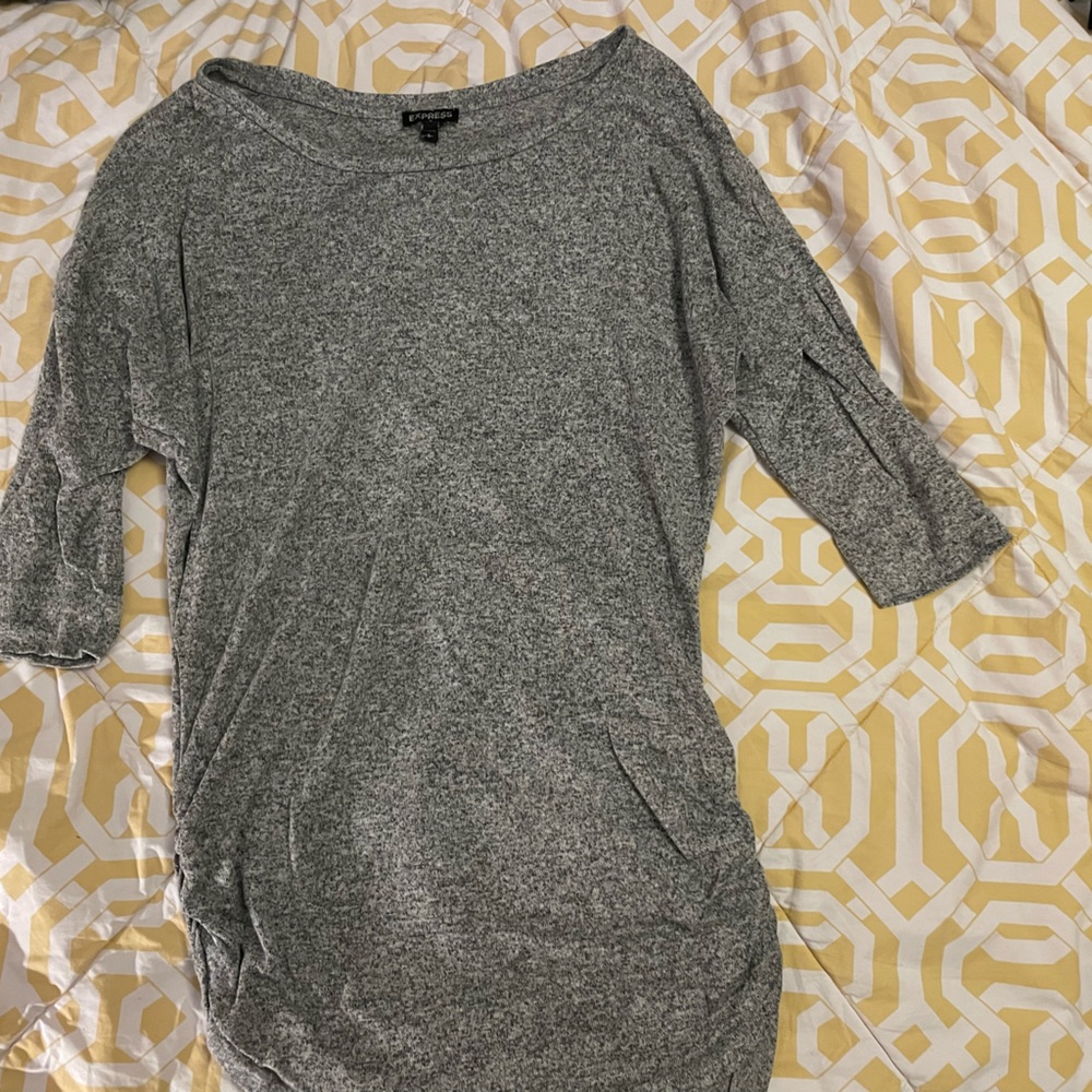 Express grey top
